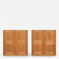 Mogens Koch Mogens Koch Oak Cabinets or Nightstands by Rud Rasmussen - 3854953