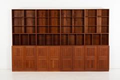 Mogens Koch Mogens Koch cabinets Set of Twelve in Mahogany for Rud Rasmussen Denmark 1960 - 4114238