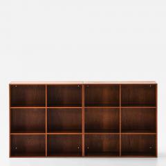 Mogens Koch Pair of Bookcases in Teak by Mogens Koch 1950s - 4681075