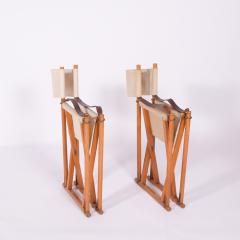 Mogens Koch Pair of Mogens Koch Mk 16 Folding Chairs - 2085317