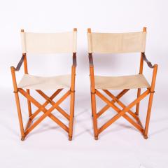 Mogens Koch Pair of Mogens Koch Mk 16 Folding Chairs - 2085320