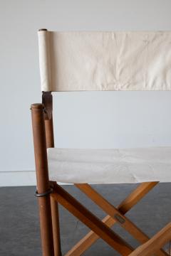 Mogens Koch Set of 4 MK16 Folding Safari Chairs by Mogens Koch for Cado Denmark - 4580935