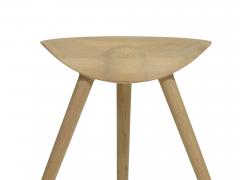 Mogens Lassen Danish White Oak Stool - 4009529