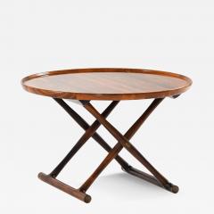 Mogens Lassen Egyptian Table in Rosewood and Brass by Mogens Lassen 1935 - 4401692