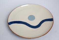 Moises Tibau Large Ceramic Plate by Moises Tibau - 164125