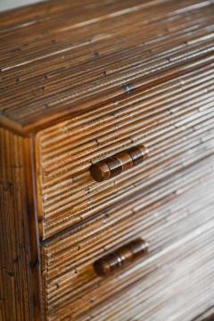 Molto Bamboo Chest of Drawers with leather binding - 3359118