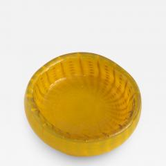 Mona Morales Schildt MONA MORALES SCHILDT GOLDEN GLASS BOWL KOSTA SWEDEN Scandinavian modern - 2429578