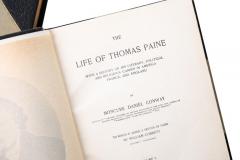 Moncure Daniel Conway 2 Volumes Moncure Daniel Conway The Life of Thomas Paine - 3073109