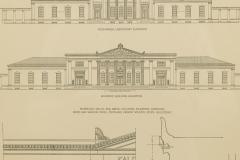 Monograph Print Titled Detail Central Portion Academic Building Univer - 4517295