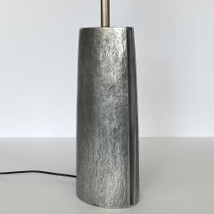 Monolithic Italian Aluminum Brutalist Table Lamp - 1352064