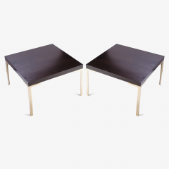 Montage Astor Brass Occasional Tables in Walnut Pair - 318629