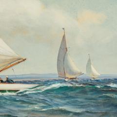 Montague Dawson Montague Dawson Racing Six Metre yachts - 2109659