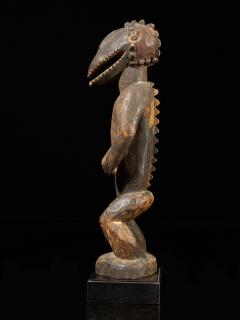 Montol Goemai Wooden Statue wearing Gugwom like mask - 2173374