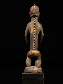 Montol Goemai Wooden Statue wearing Gugwom like mask - 2173376