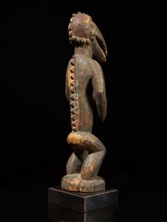 Montol Goemai Wooden Statue wearing Gugwom like mask - 2173377