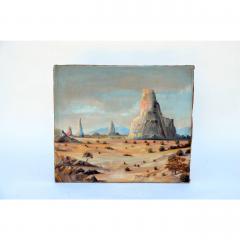 Monument Valley Oil on Canvas Circa 1930 - 1079245