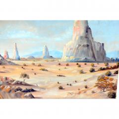 Monument Valley Oil on Canvas Circa 1930 - 1079246