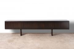 Monumental 10 Foot Custom Mid Century Modern Media Console in Solid Mahogany - 4220178
