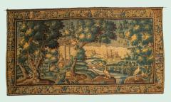 Monumental 18th Century Flemish Verdure Tapestry - 2304094
