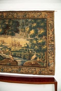 Monumental 18th Century Flemish Verdure Tapestry - 2304161