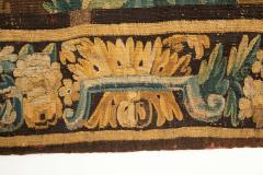 Monumental 18th Century Flemish Verdure Tapestry - 2304173