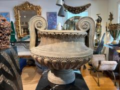 Monumental 18th Century French Louis XVI Terracotta Urn - 4193855