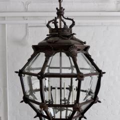 Monumental 1920s Carved Hardwood Versailles Lantern 6 Available France - 4056907