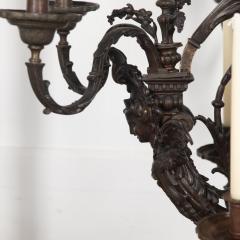 Monumental 19th Century French Bronze Chandelier - 3641942