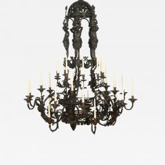 Monumental 19th Century French Bronze Chandelier - 4638951