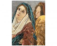 Monumental 19th Century Italian Micro Mosaic Mosaic Mural Entombment of Jesus - 4103285
