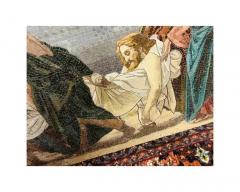 Monumental 19th Century Italian Micro Mosaic Mosaic Mural Entombment of Jesus - 4103293