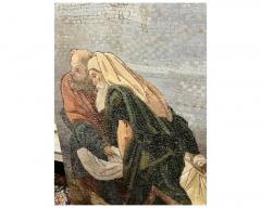 Monumental 19th Century Italian Micro Mosaic Mosaic Mural Entombment of Jesus - 4103319