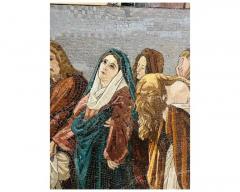 Monumental 19th Century Italian Micro Mosaic Mosaic Mural Entombment of Jesus - 4103325