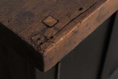 Monumental 19thC Ebonised English Pine Dresser Base - 4320550