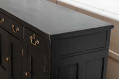 Monumental 19thC English Ebonised Pine Dresser Base - 4210953