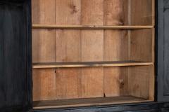 Monumental 19thC English Ebonised Pine Housekeepers Cupboard - 4427844