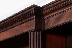 Monumental 19thC English Mahogany Breakfront Bookcase - 3931273