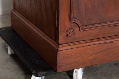 Monumental 19thC English Mahogany Breakfront Compactum Wardrobe - 3939562