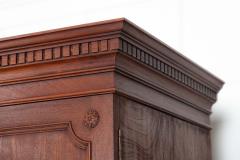 Monumental 19thC English Mahogany Breakfront Compactum Wardrobe - 3939564