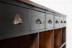 Monumental 19thC English Mahogany Pine Shop Counter Island - 4503340