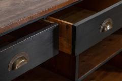 Monumental 19thC English Mahogany Pine Shop Counter Island - 4503341