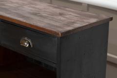 Monumental 19thC English Mahogany Pine Shop Counter Island - 4503348