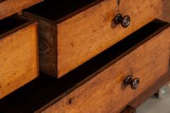 Monumental 19thC English Oak Breakfront Linen Cupboard - 3675614