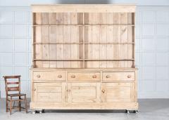 Monumental 19thC English Pine Farmhouse Dresser - 2735059