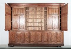 Monumental 19thC English Pine Housekeepers Cupboard - 2393655