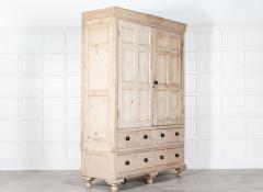 Monumental 19thC English Pine Housekeepers Cupboard - 2897707