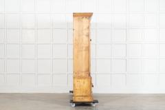 Monumental 19thC English Pine Housekeepers Cupboard - 4101058