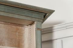 Monumental 19thC French Blue Painted Bookcase - 3031530