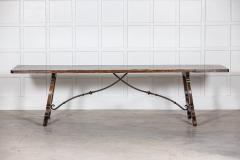 Monumental 19thC Spanish Walnut Refectory Table - 2792795