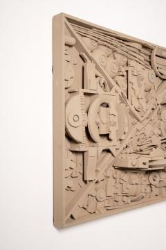 Monumental Abstract Brutalist Wall Sculpture Assemblage After Louise Nevelson - 3508522